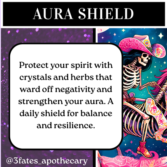 Aura Shield Intention candle