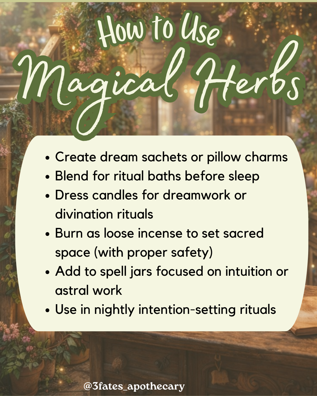 Dream Bait Herb Kit | Mugwort, Blue Lotus, Wormwood | Lucid Dreaming & Astral Travel | Shamanic Journeying | Spirit Communication Herbs