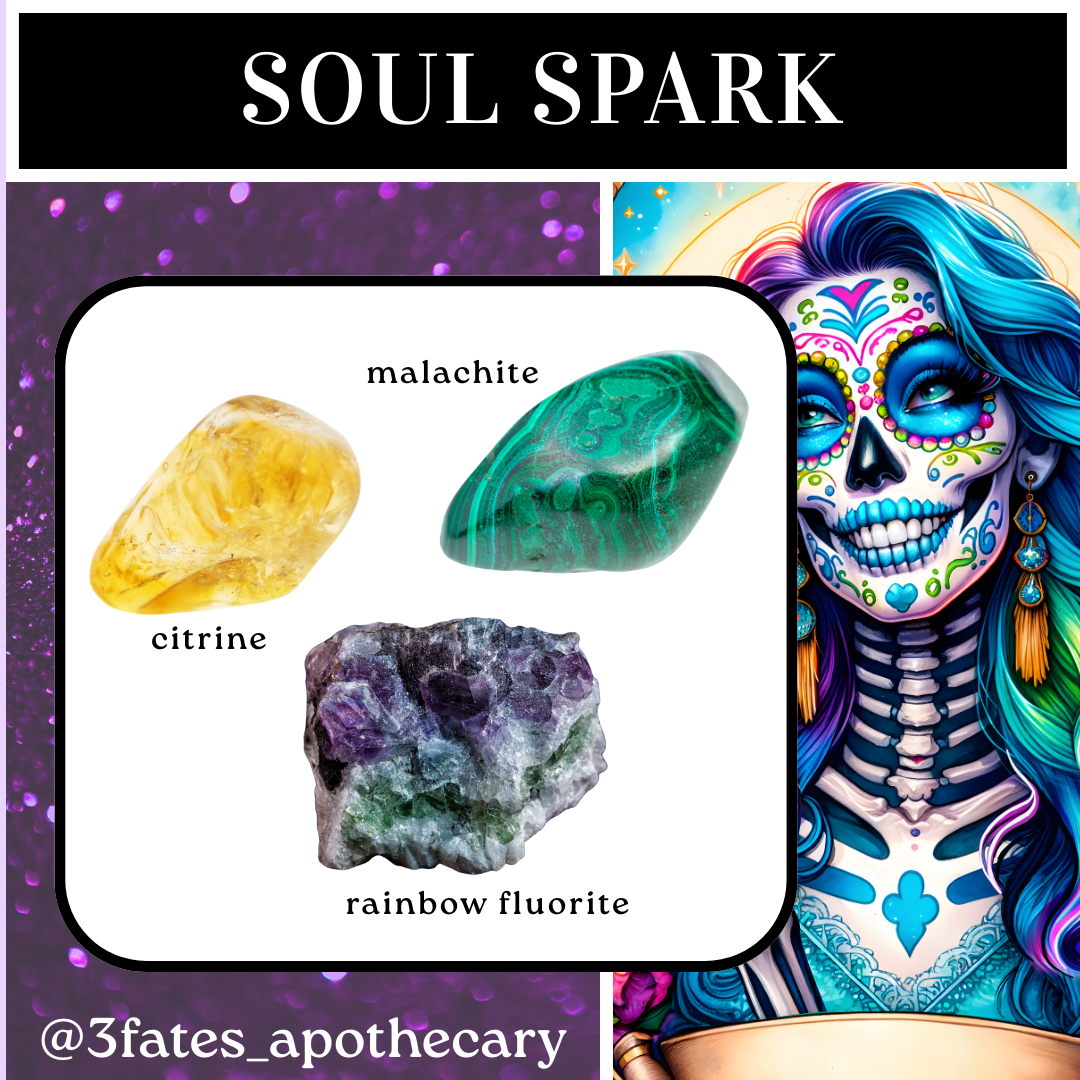 Soul Spark Intention candle