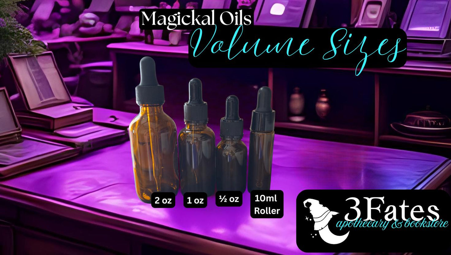 Dragon's Blood Magickal Oil Blend | Handcrafted Magickal Oils | Witchcraft Supplies | Spell Anointing Oils | Spell Enhancer
