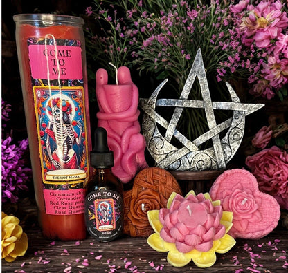Rose Heart Spell Candle