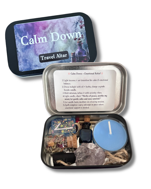 Calm Down Travel Altar