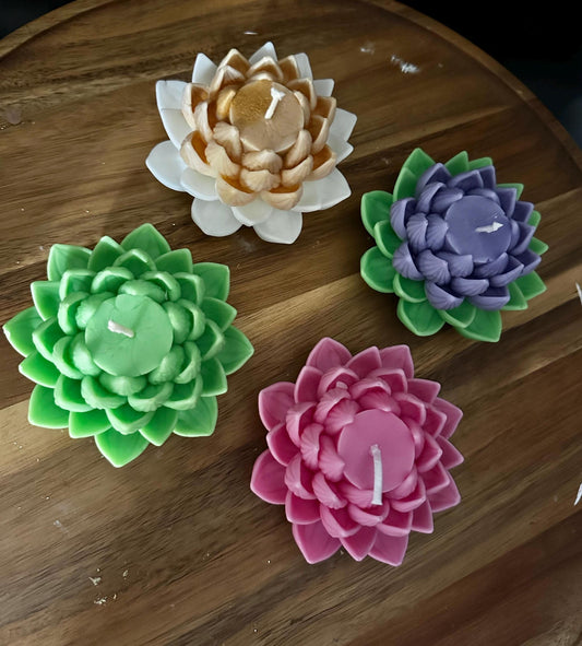 Lotus Flower Candle