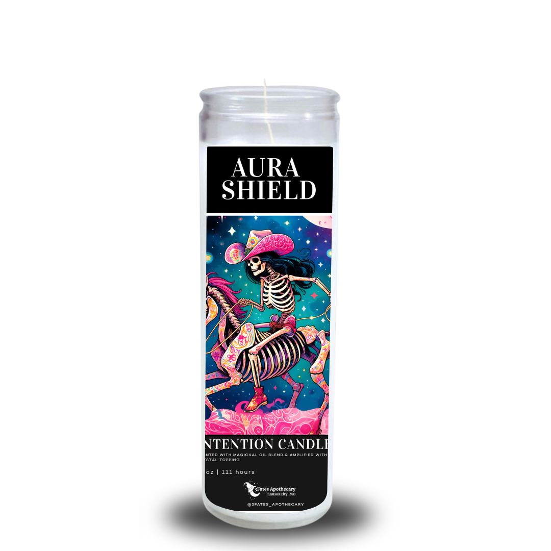 Aura Shield Intention candle
