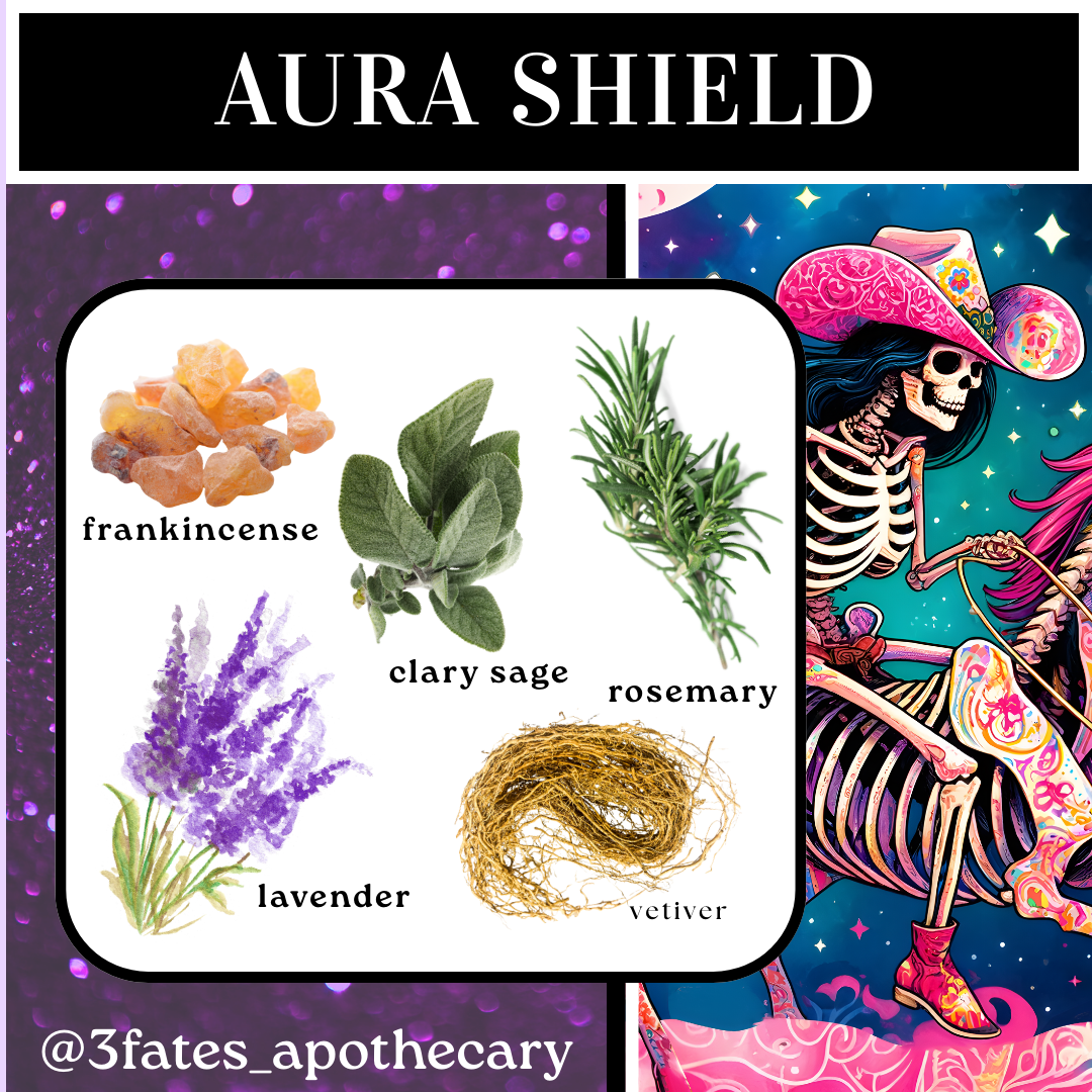 Aura Shield Intention candle