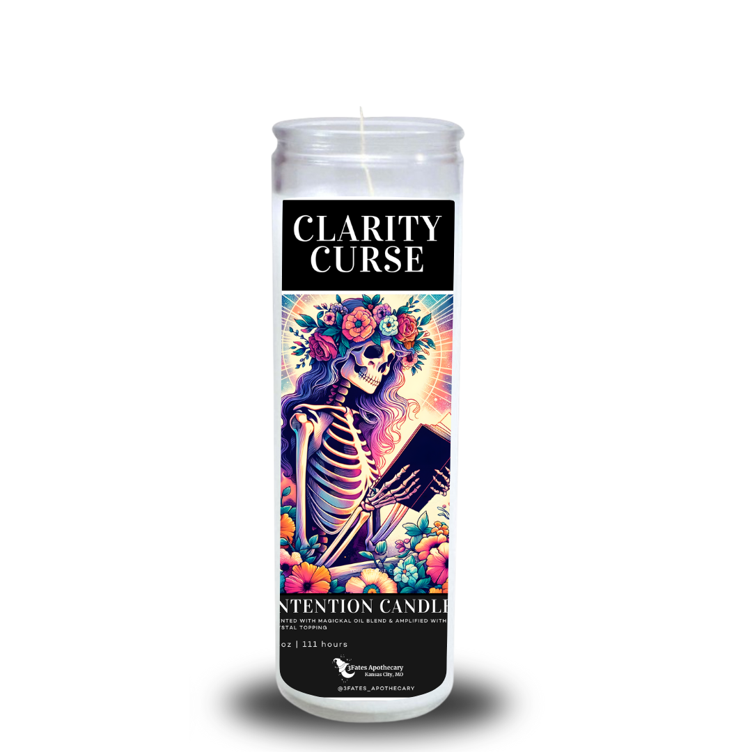 Clarity Curse Intention candle