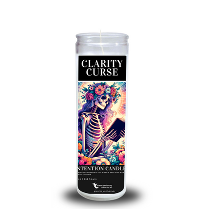 Clarity Curse Intention candle