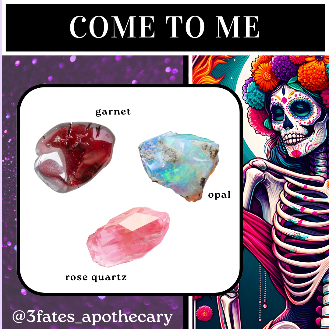 Come To Me Intention candle