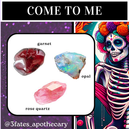 Come To Me Intention candle