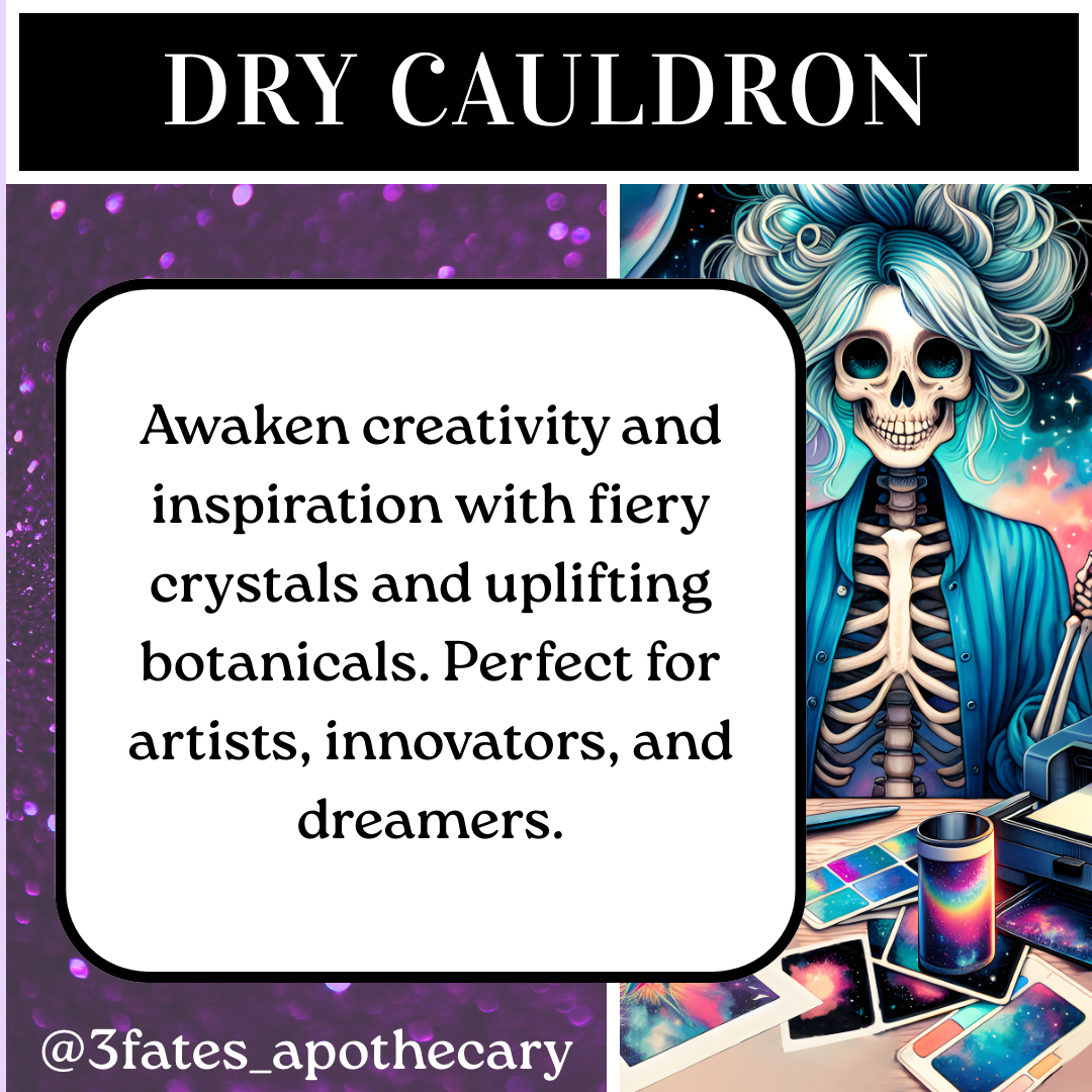 Dry Cauldron Intention candle