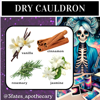 Dry Cauldron Intention candle