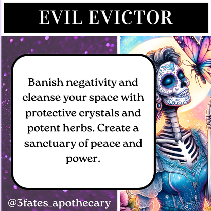 Evil Evictor Intention candle