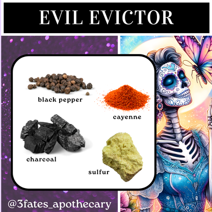 Evil Evictor Intention candle