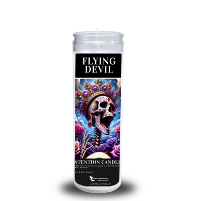 Flying Devil Intention candle