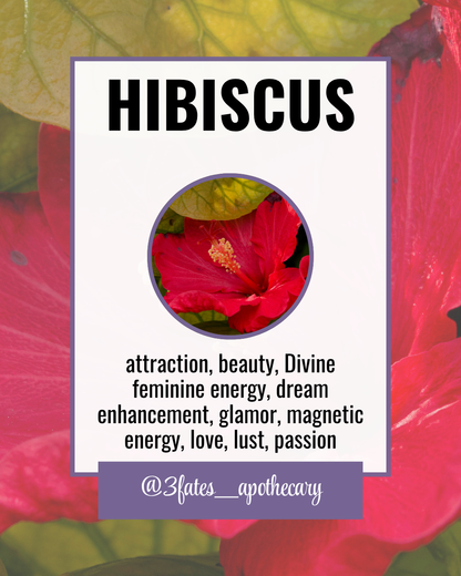 Glow Up Ritual Herbs | Self Love Herb Kit | Breakup Healing & Confidence Boost | Rose, Hibiscus, Lavender | 3Fates Signature Collection