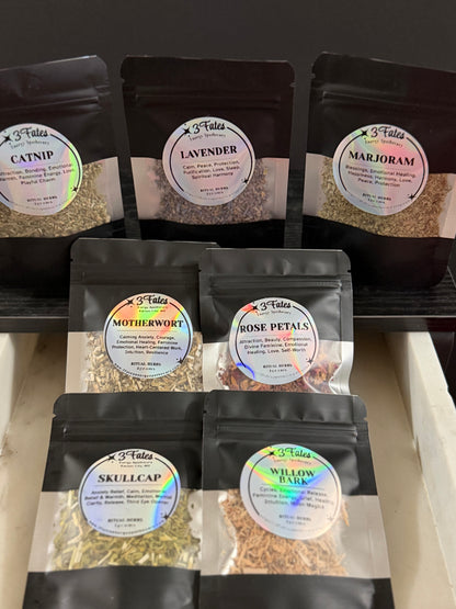 Clarity Curse Herbal Kit | Focus, Intellect & Study Ritual Herb Set