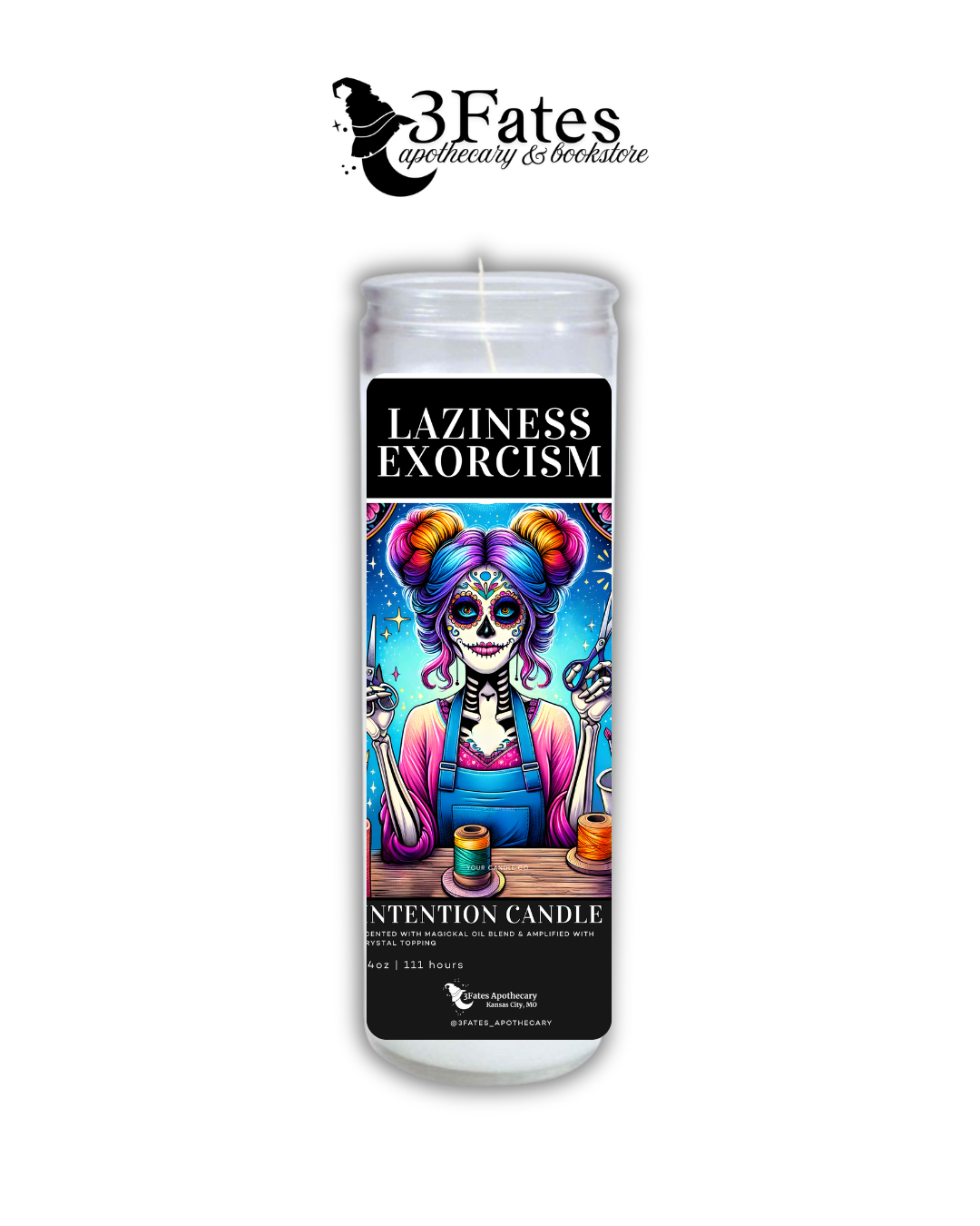 Laziness Exorcism Intention candle