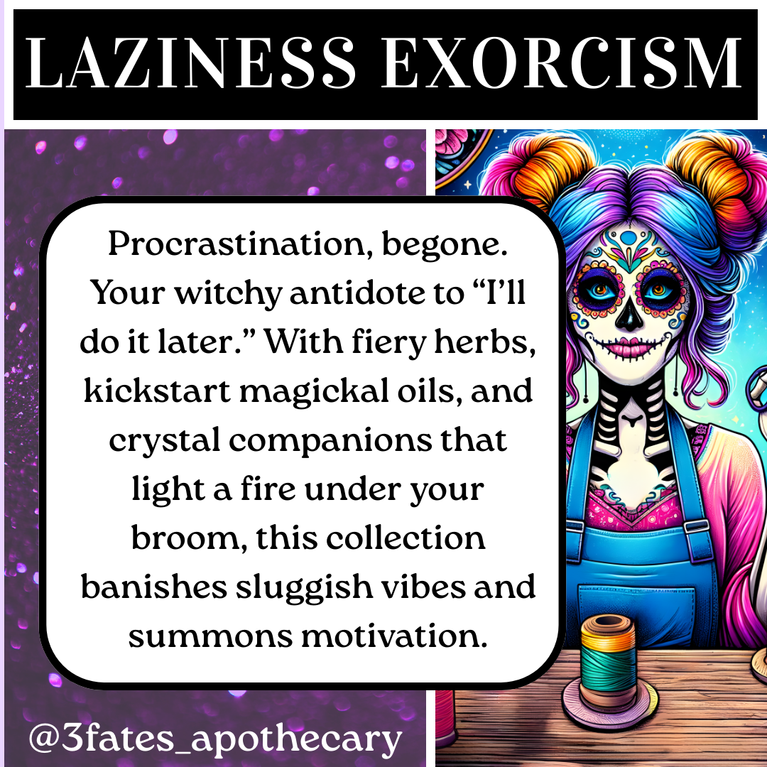 Laziness Exorcism Intention candle