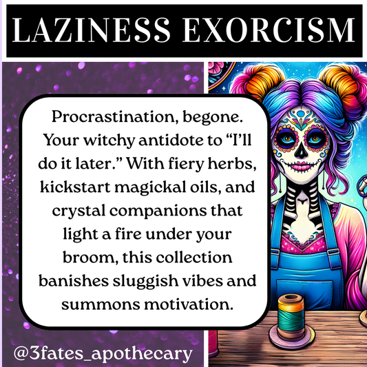 Laziness Exorcism Intention candle