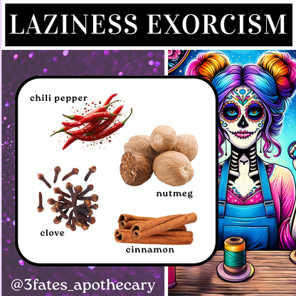 Laziness Exorcism Intention candle