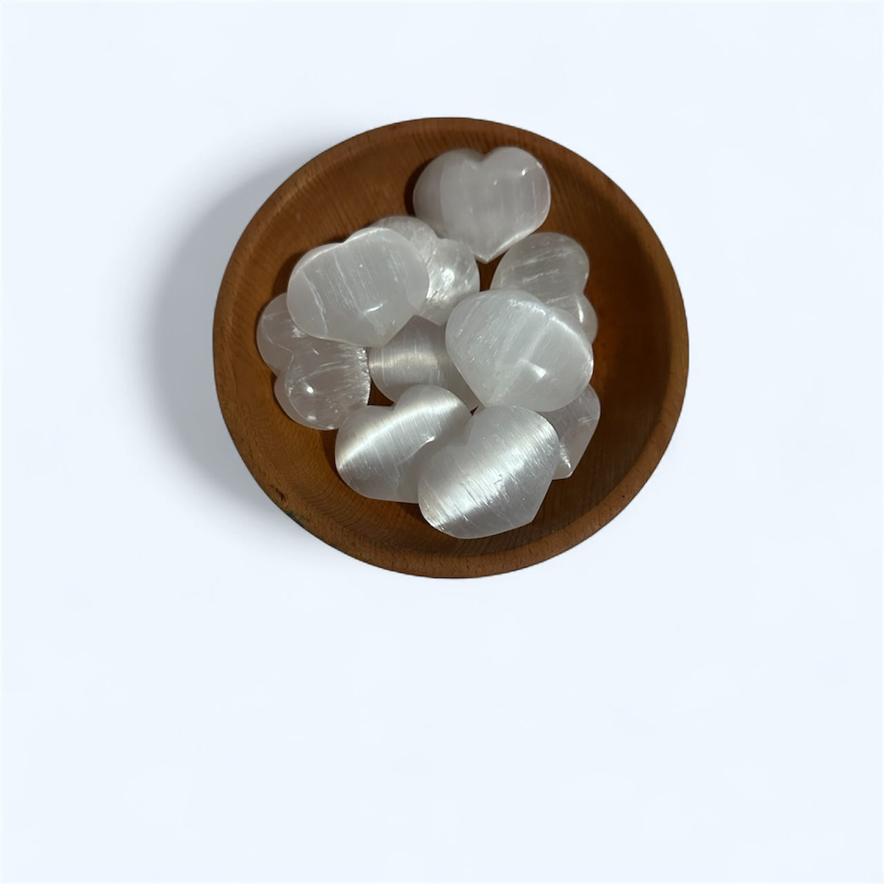 Selenite Crystal Heart