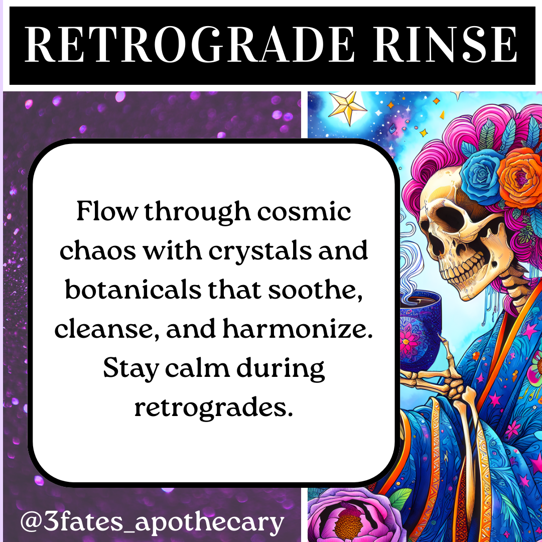 Retrograde Rinse Intention candle