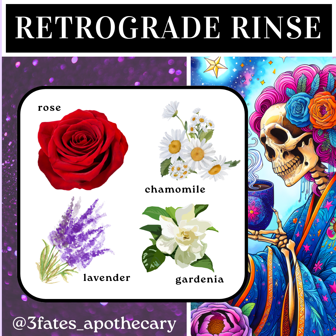 Retrograde Rinse Intention candle