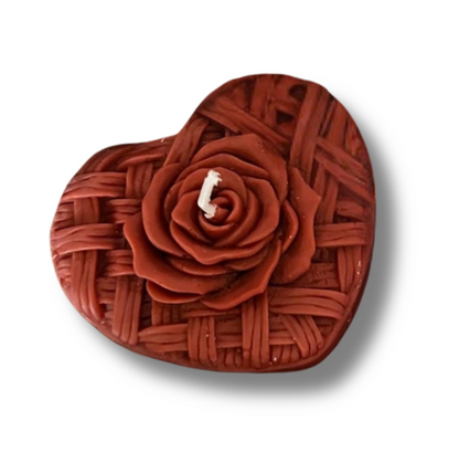 Rose Heart Spell Candle