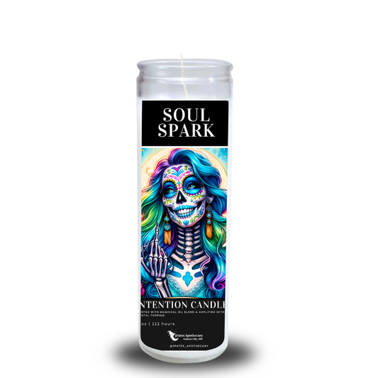 Soul Spark Intention candle