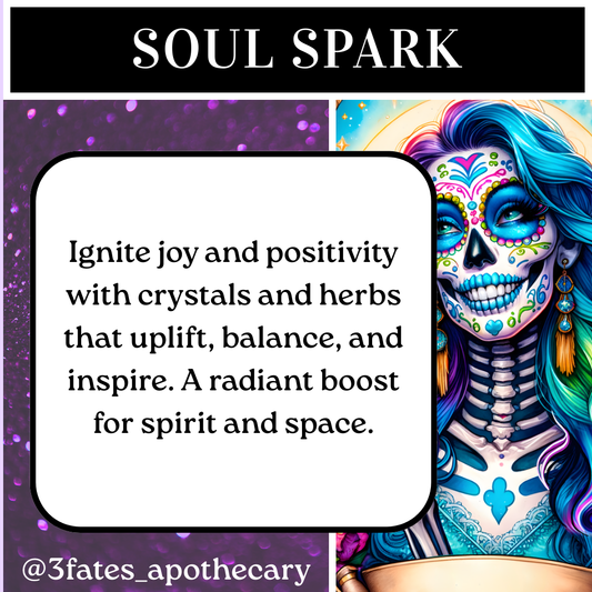Soul Spark Intention candle