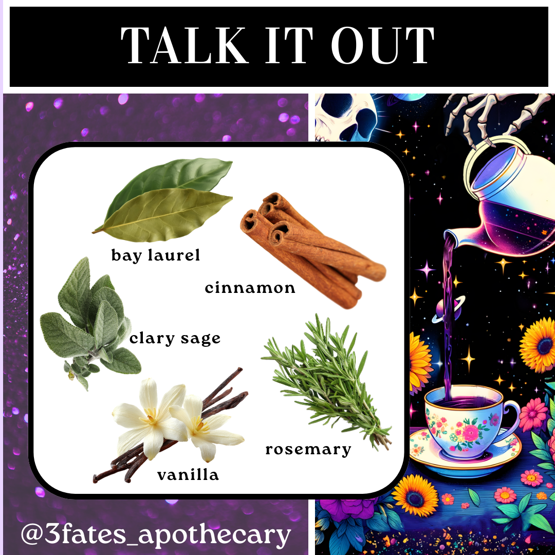 Talk It Out Magickal Oil Blend