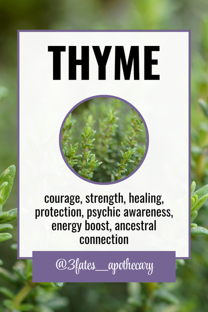 Nursing Aide Ritual Herbs | Healing Herb Kit |Health & Wellness Spell Kit | Lavender, Thyme, Yarrow | 3Fates Signature Collection