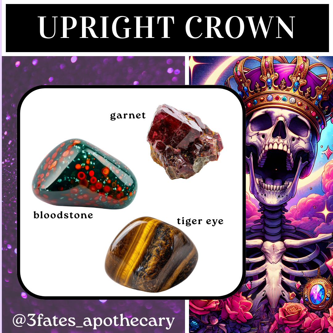 Upright Crown Intention candle