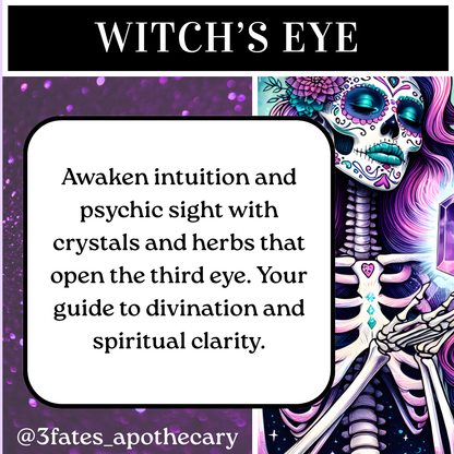 Witch's Eye Intention candle