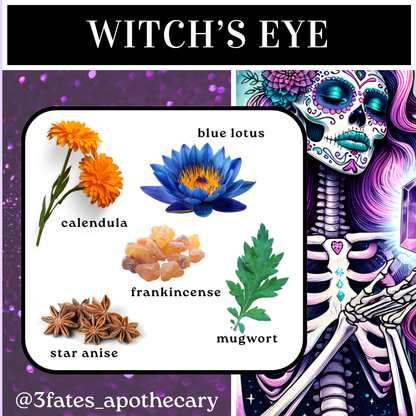 Witch's Eye Intention candle