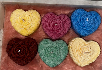 Rose Heart Spell Candle