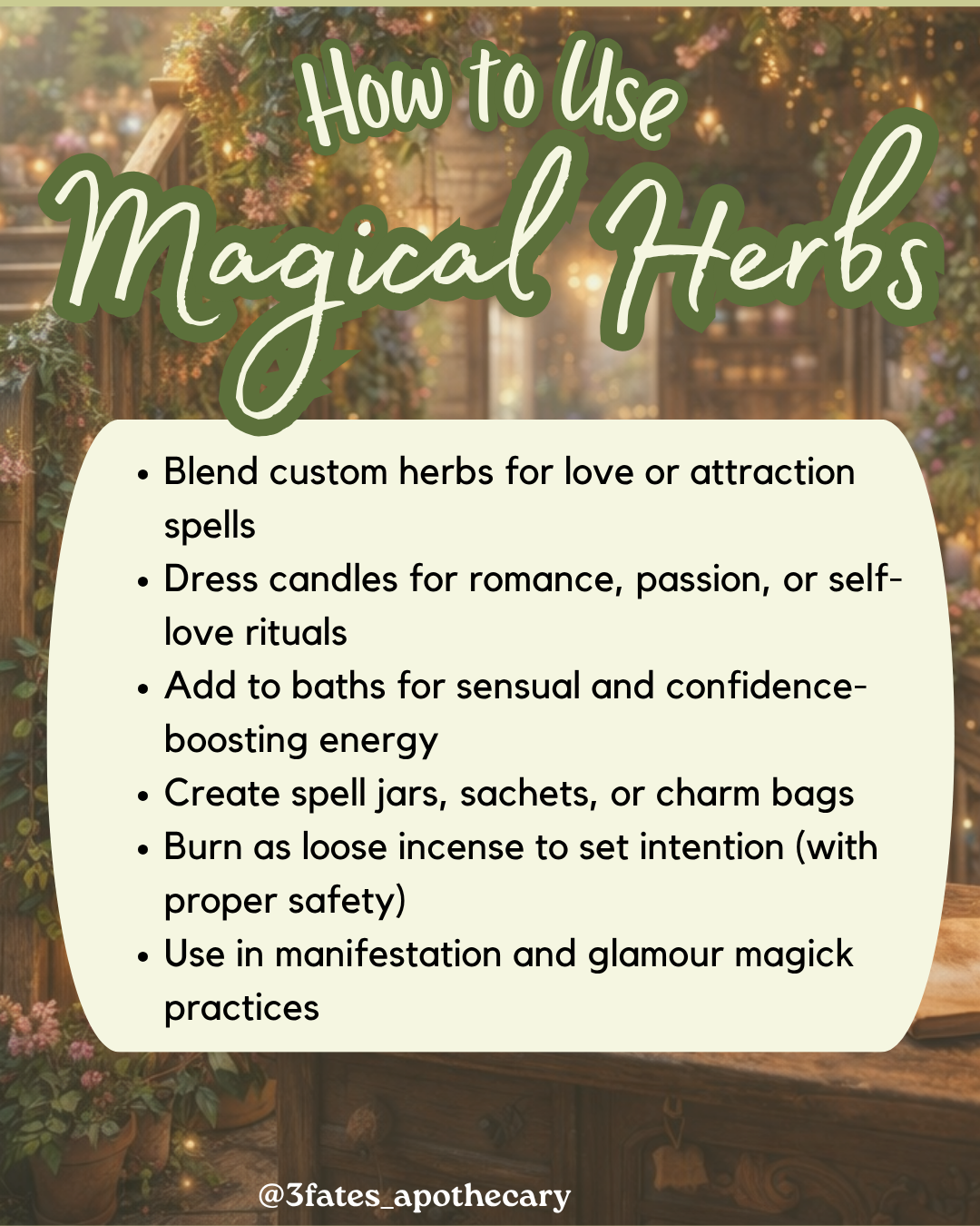 Love, Lust, & Passion - Herb Kit